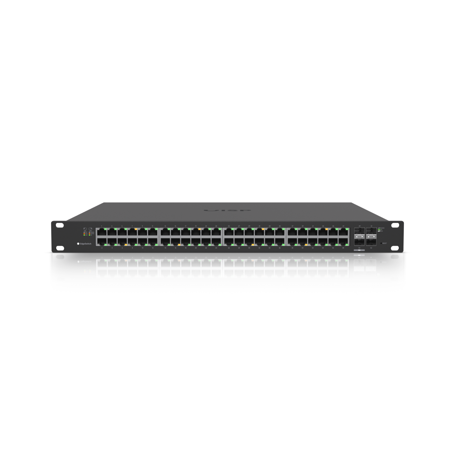 Ubiquiti EdgeSwitch 48 PoE ES-48-500W – 48x Gigabit RJ45 + 4x SFP, 500W