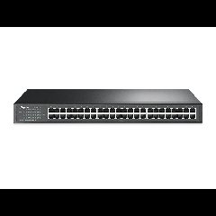TP-Link TL-SF1048 | Switch 48 port 10/100 Mbps, Unmanaged, vỏ kim loại rackmount, hiệu suất cao cho doanh nghiệp SMB