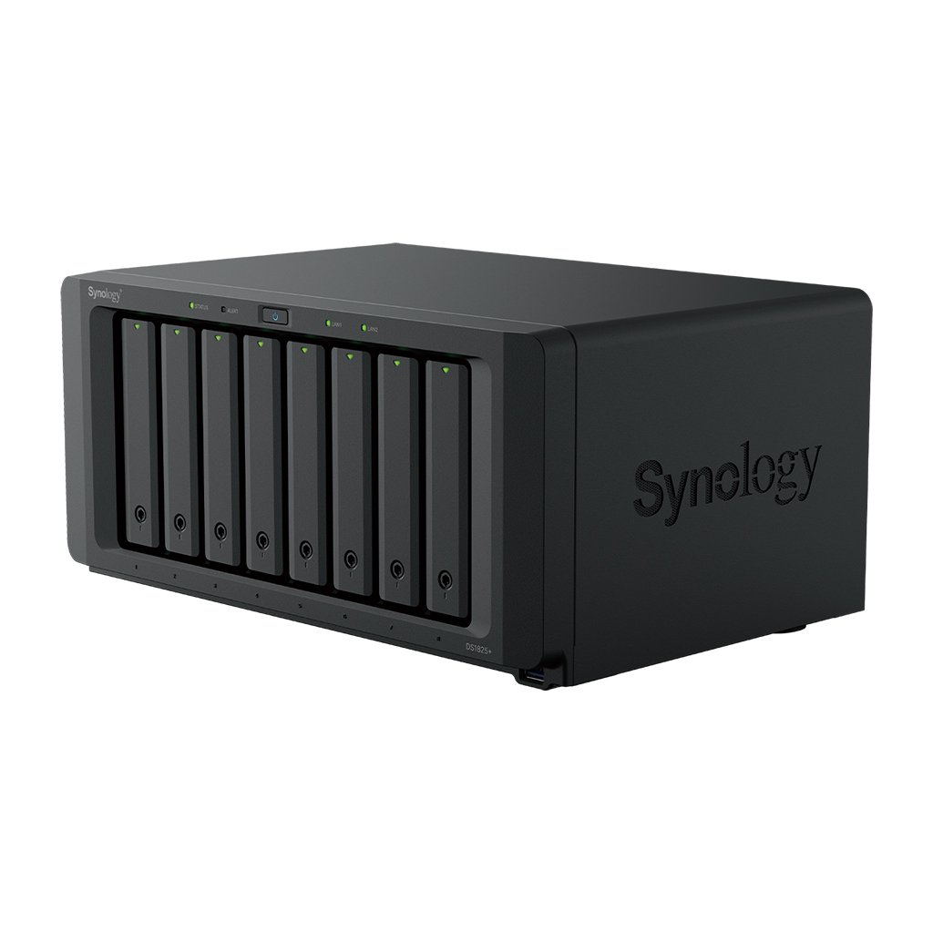 Synology DiskStation DS1825+ - NAS 8-bay mạnh mẽ, linh hoạt cho doanh nghiệp