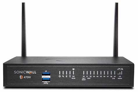 SonicWALL TZ470W – Tường Lửa Wi-Fi 6 Chuẩn Doanh Nghiệp Cho SMB Và Chi Nhánh Hiện Đại