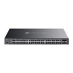 TP-Link SG3452XP | Switch 52 Port Gigabit PoE+ Quản Lý Cao Cấp Omada, Uplink 10G, Tổng Công Suất 500W, VLAN, QoS, Thiết Kế Rack Kim Loại