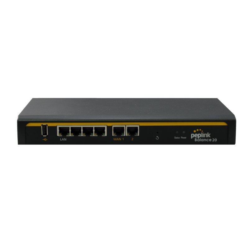 Peplink Balance 20 (BPL-021) – Router SD-WAN đa WAN giá hợp lý cho văn phòng và chi nhánh