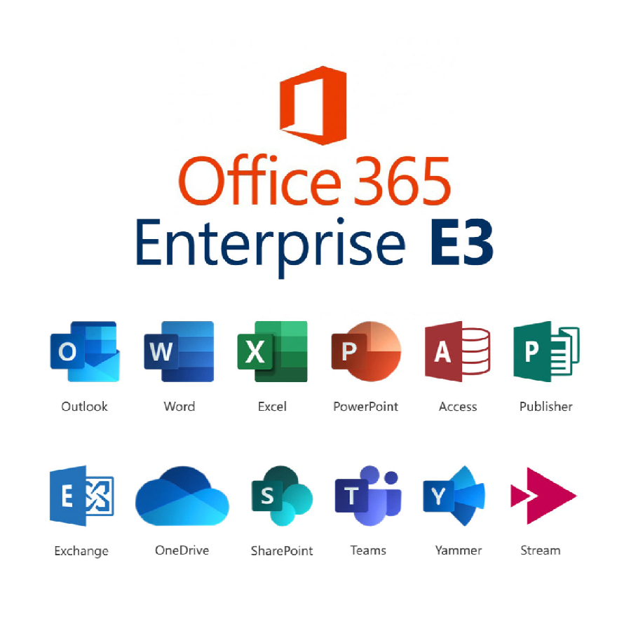Microsoft 365 E3 | Nền tảng làm việc & bảo mật cho doanh nghiệp quy mô lớn