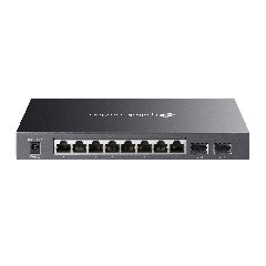 TP-Link SG2210P | Switch 10 Port Gigabit PoE+ Quản Lý Dễ Dàng Omada, VLAN, QoS, Static Routing, Tổng Công Suất 61W, Thiết Kế Kim Loại Êm Ái
