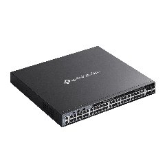 TP-Link SG6654X | Switch L3 54 Port Gigabit Stackable Uplink 10G Quản Lý Omada, Dual PSU, RIP/OSPF, VLAN, QoS