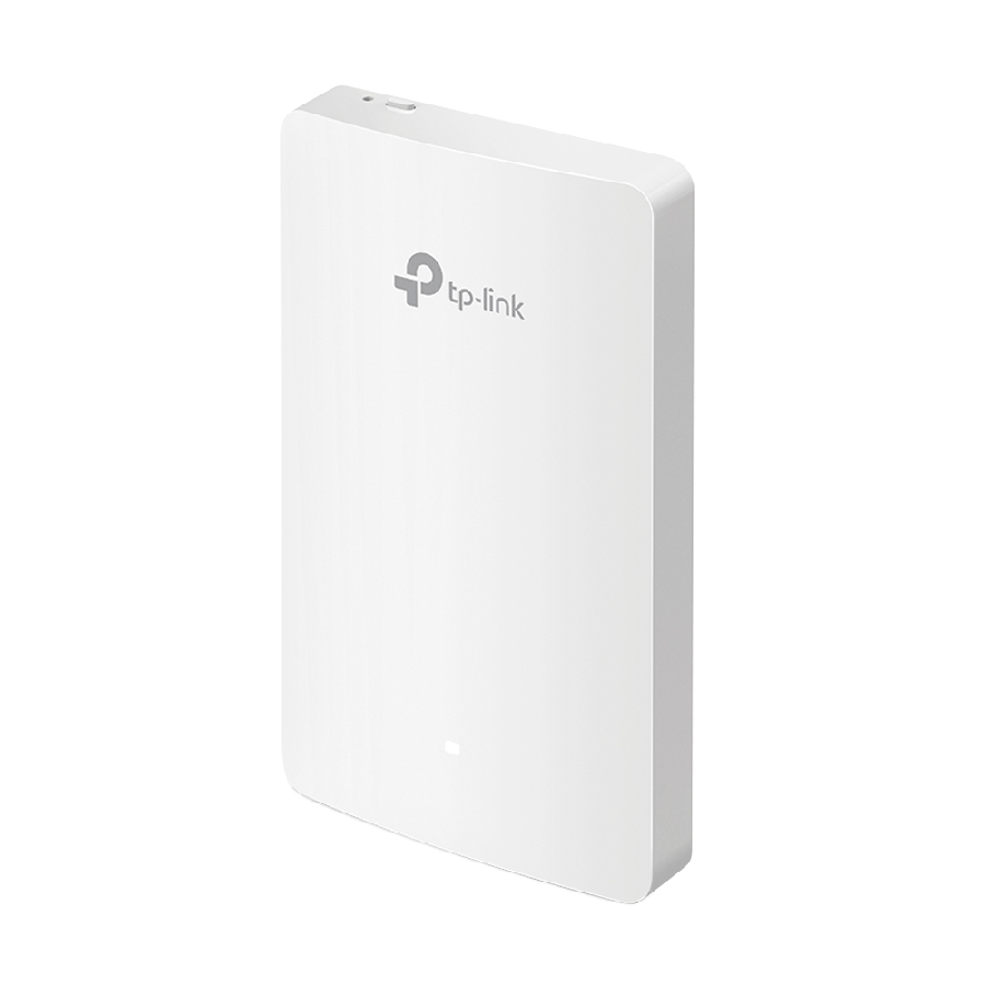 TP-Link EAP235-Wall | WiFi Wall Access Point AC1200 Gigabit, MU-MIMO, 4 Port LAN, PoE & Omada Cloud