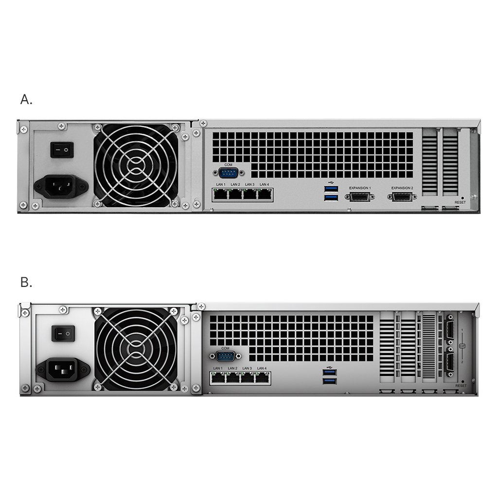 Synology RackStation RS3618xs | NAS 2U 12-Bay, CPU Xeon, Mở rộng 36-Bay & 10GbE