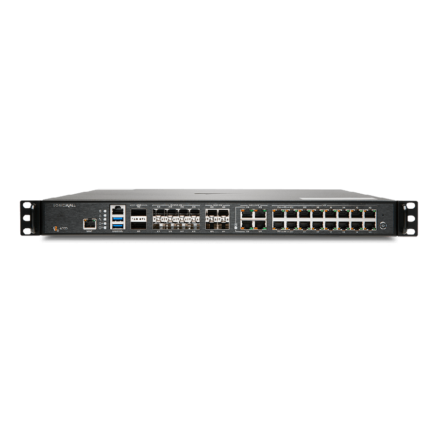 SonicWall NSa 6700 – Tường Lửa Gen 7 Hiệu Năng 36 Gbps Chuẩn Doanh Nghiệp Lớn và Trung Tâm Dữ Liệu