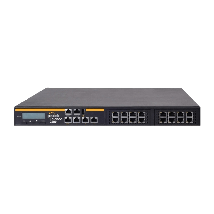 Peplink Balance 2500-SFP – Router SD-WAN 10G Enterprise, hiệu năng 8Gbps, dành cho trụ sở doanh nghiệp lớn