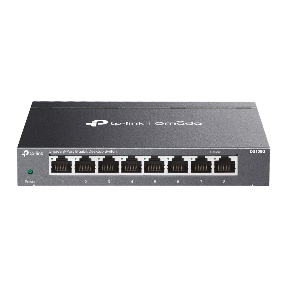 TP-Link DS108G | Switch 8 Port Gigabit Kim Loại, Hiệu Năng Ổn Định, Cắm Là Chạy Cho Văn Phòng & Gia Đình