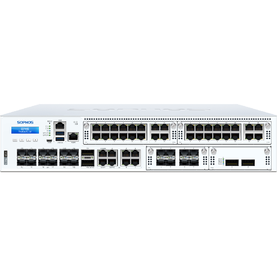 Tường Lửa Sophos XGS 7500: Kết nối siêu tốc 40GE với cổng QSFP28 và chip Xstream