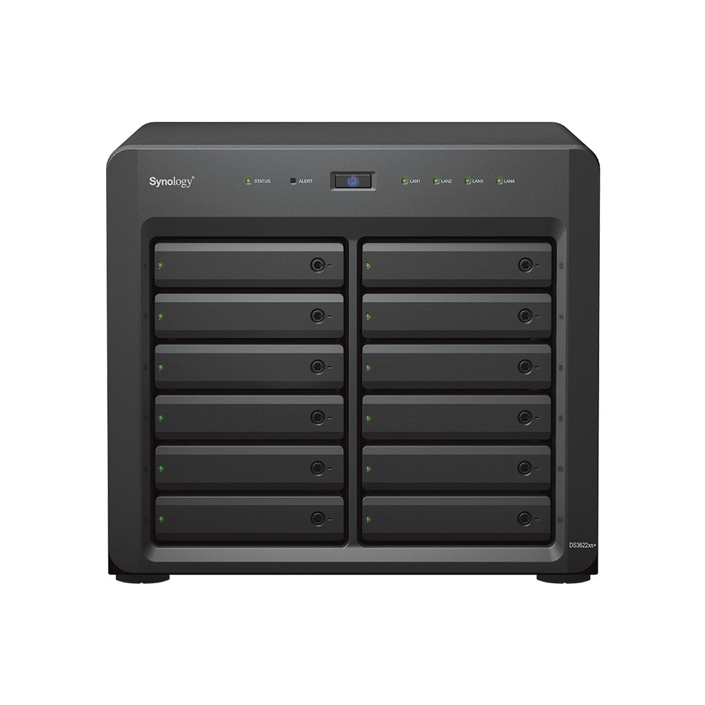 Synology DiskStation DS3622xs+ - NAS 12-bay Xeon, lưu trữ mạnh mẽ & mở rộng tới 36 bay