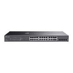 TP-Link SG2428P | Switch 28 Port Gigabit PoE+ Quản Lý Thông Minh Omada, VLAN, QoS, Tổng Công Suất 250W, Thiết Kế Kim Loại Gắn Rack