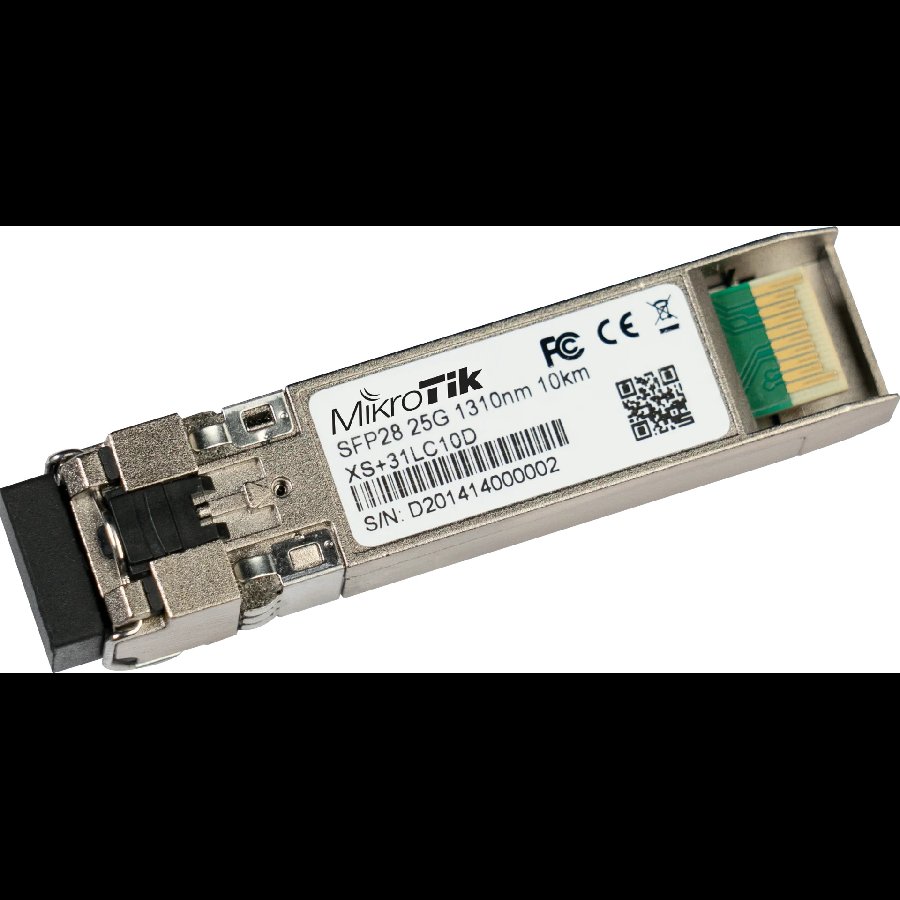 Module quang MikroTik XS+31LC10D | SFP/SFP+/SFP28 SM 1G-10G-25G 10km | NAMHI