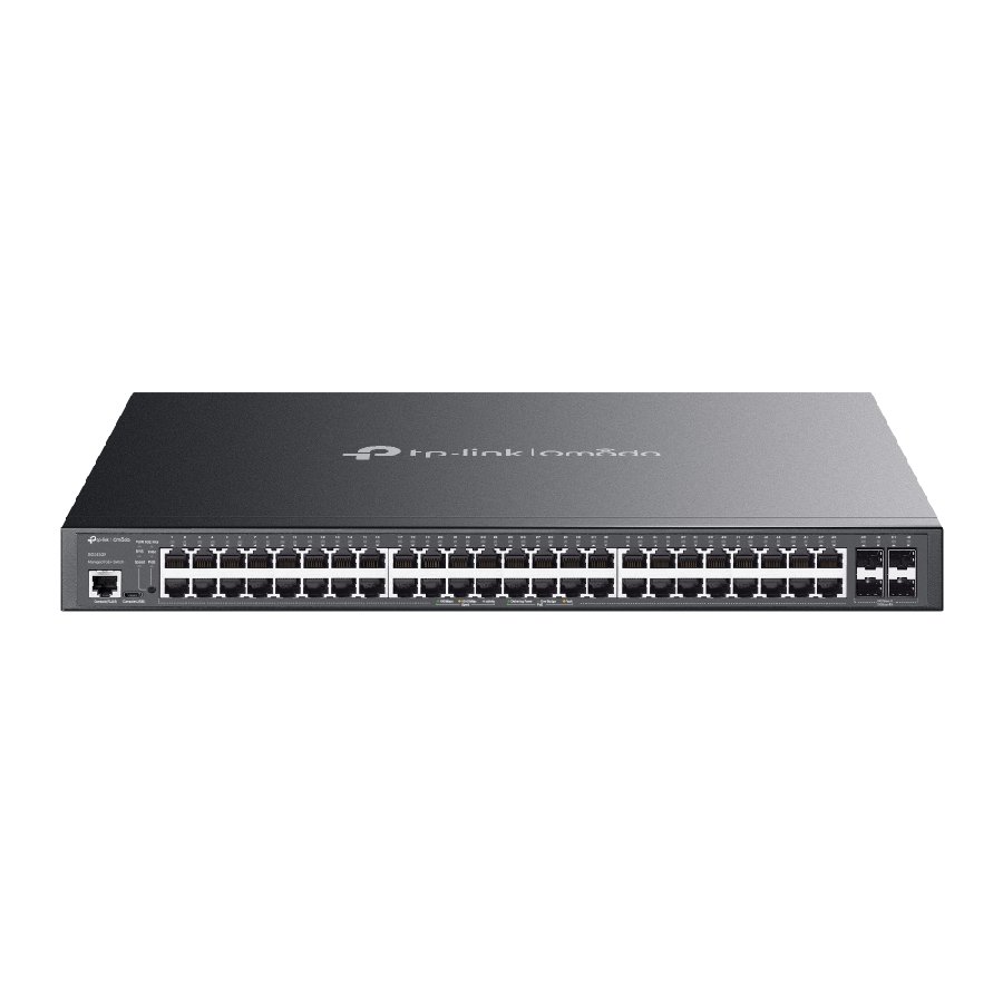 TP-Link SG3452P | Switch 52 Port Gigabit PoE+ Quản Lý Cao Cấp Omada, VLAN, QoS, Static Routing, Tổng Công Suất 384W