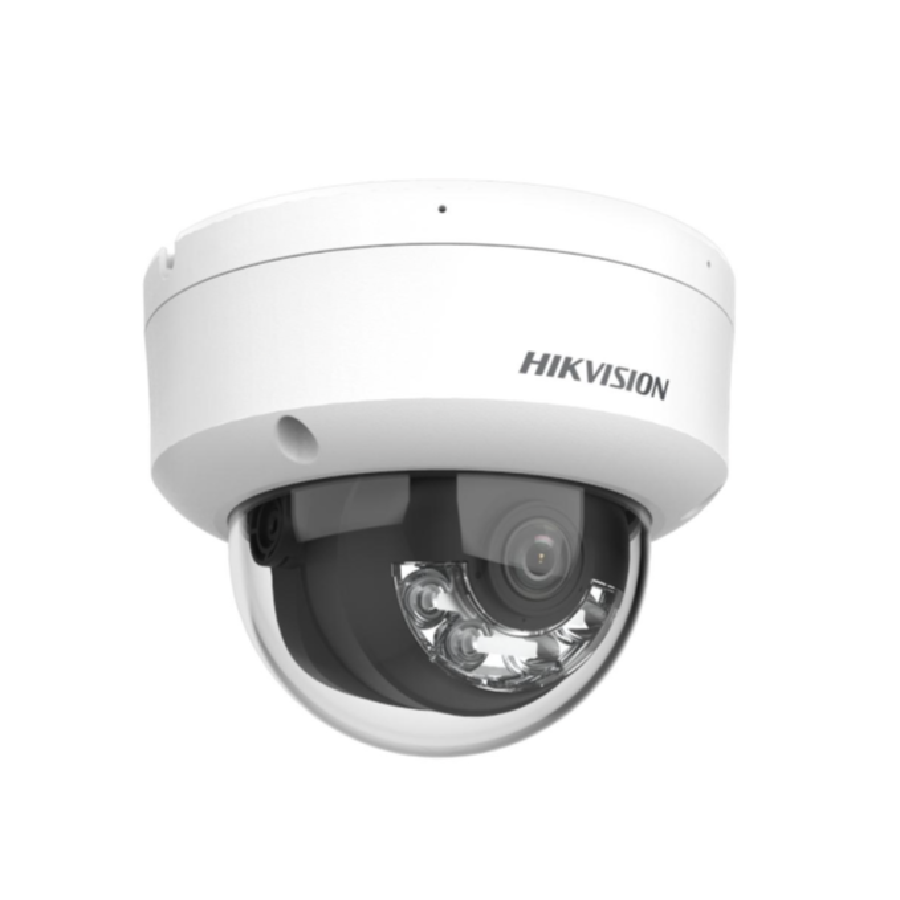 Camera Hikvision DS-2CD1123G2-LIU(F) 2MP | Smart Hybrid Light, Dome IK08, AI Người & Xe