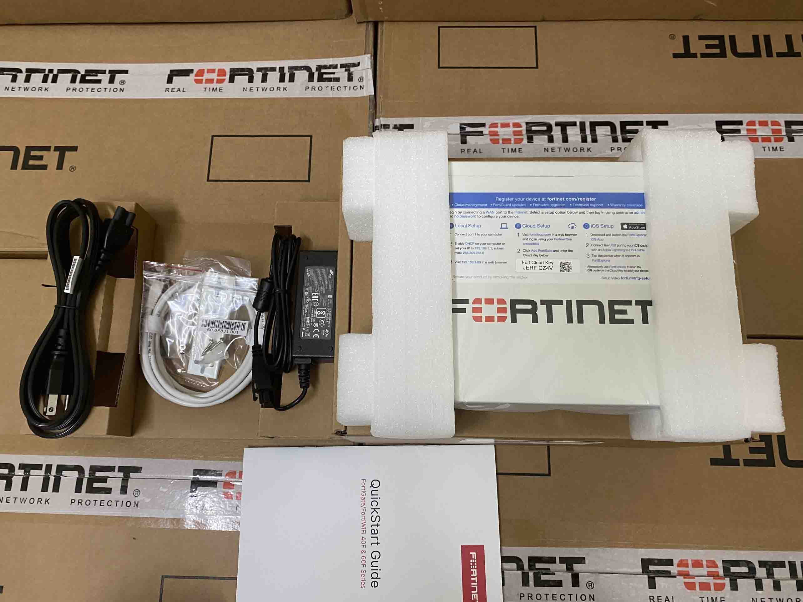 Thiết bị tường lửa Fortigate FG-40F hardware basic