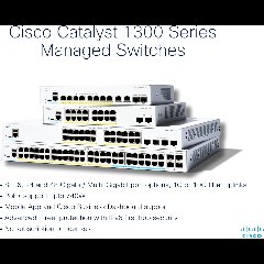 Cisco Catalyst C1300-8T-E-2G - Switch 8 cổng Gigabit Layer 3 hiệu năng cao cho SMB & văn phòng chi nhánh