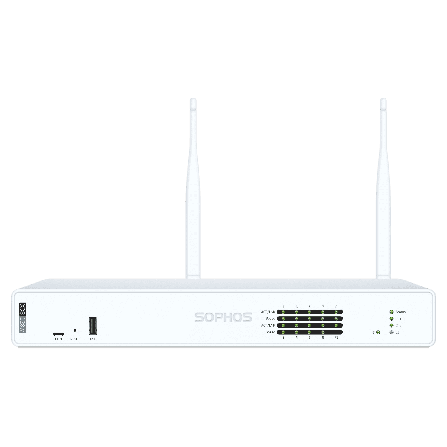 Tường Lửa Sophos XGS 128w: Kết nối toàn diện với Wi-Fi 6 tích hợp, bảo mật hiệu suất cao