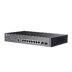 TP-Link SG3210 | Switch 8 Port Gigabit L2+ Quản Lý Cao Cấp Omada, VLAN, QoS, Static Routing, Thiết Kế Kim Loại Không Quạt Êm Ái