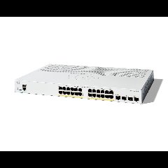 Cisco Catalyst C1300-24P-4X - Switch PoE+ 24 port Gigabit + 4 uplink 10G SFP+, hiệu năng cao cho SMB