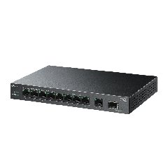 TP-Link LS1210GP | Switch 10 Port Gigabit PoE+ 61W Truyền Xa 250m, Tự Động Phục Hồi, Hoạt Động Êm Ái