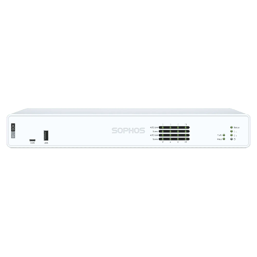 Tường Lửa Sophos XGS 138: Tăng tốc phần cứng với chip Xstream, kết nối quang 10GE