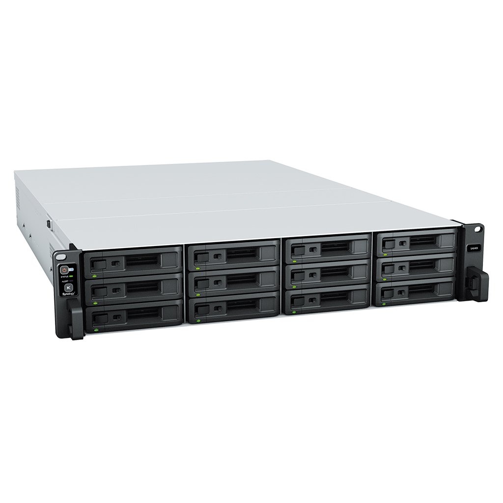 Synology SA6400 | NAS 2U 12-Bay, CPU AMD EPYC, Mở rộng 108-Bay