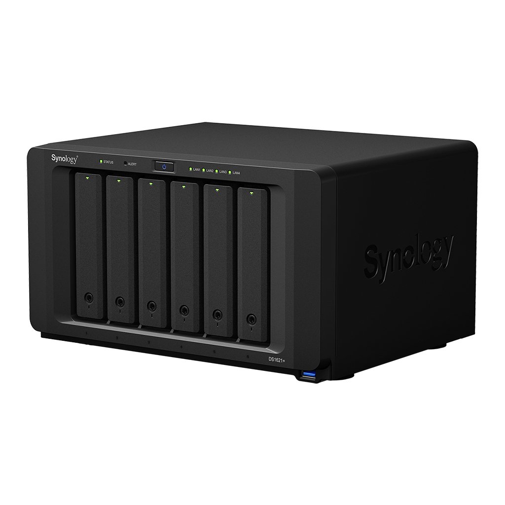 Synology DS1621+ - NAS 6-bay Ryzen mạnh mẽ, mở rộng 16 bay cho SMB