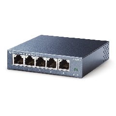 TP-Link TL-SG105 | Switch Gigabit 5 port, Unmanaged, vỏ kim loại, tốc độ 1000 Mbps, hoạt động ổn định cho văn phòng nhỏ