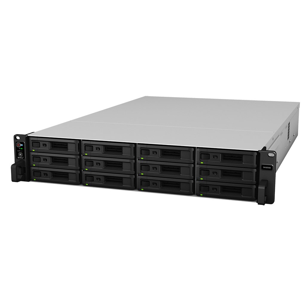 Synology SA3200D | NAS 2U 12-Bay Dual Controller, Sẵn Sàng Cao