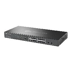 TP-Link SG3218XP-M2 | Switch 18 Port 2.5G PoE+ Uplink 10G Quản Lý Cao Cấp Omada, Tổng Công Suất 240W, VLAN, QoS, Static Routing
