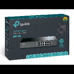 TP-Link TL-SG1016DE | Switch Gigabit Easy Smart 16 port, VLAN, QoS, IGMP Snooping, hiệu năng cao cho doanh nghiệp