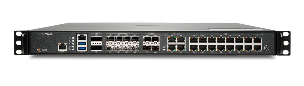 SonicWall NSa 6700 – Tường Lửa Gen 7 Hiệu Năng 36 Gbps Chuẩn Doanh Nghiệp Lớn và Trung Tâm Dữ Liệu