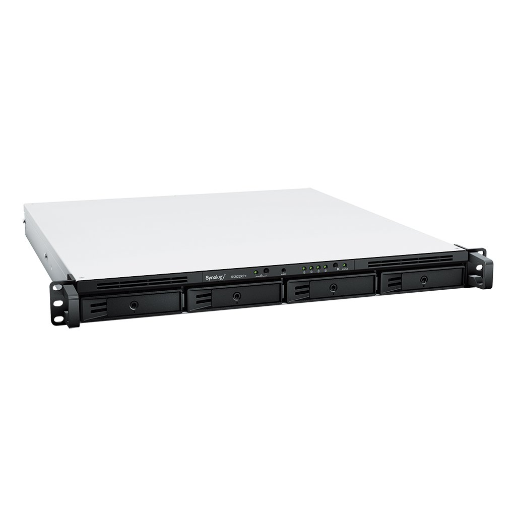 Synology RackStation RS822+| NAS 1U 4-Bay Hiệu Suất Cao Cho Doanh Nghiệp