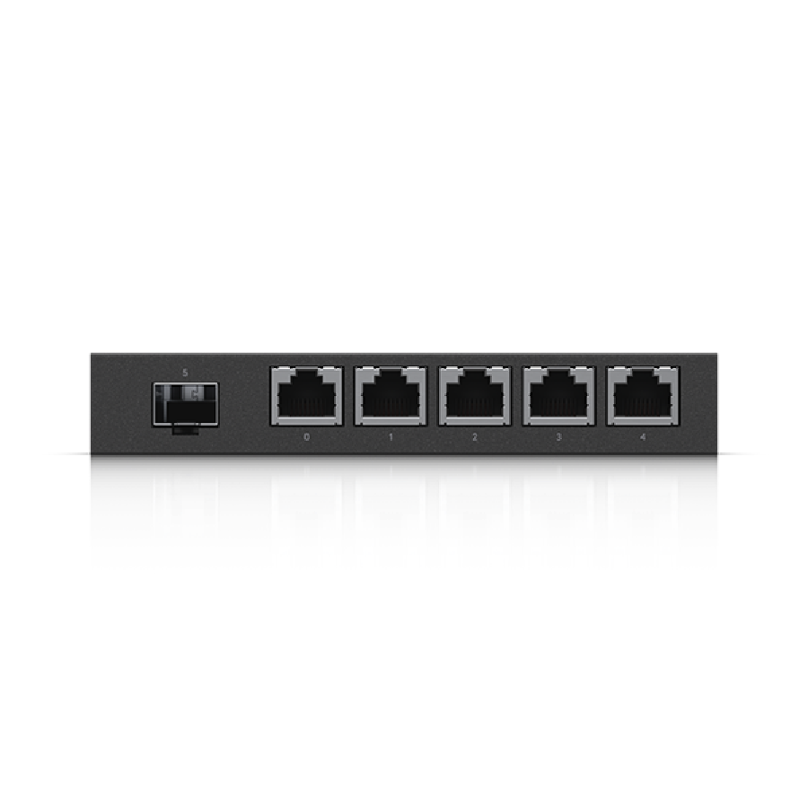 EdgeRouter X SFP (ER-X-SFP) - Router Gigabit 5 cổng + 1 SFP, hỗ trợ PoE