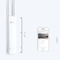 TP-Link EAP110-Outdoor | Access Point WiFi N 300Mbps Chuẩn Outdoor, Hỗ Trợ PoE