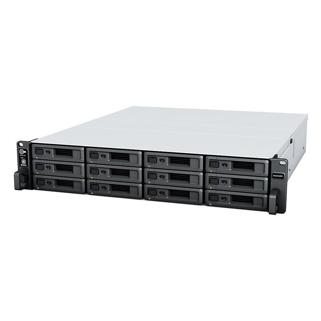 Synology RackStation 	 RS2423RP+ | NAS 2U 12-Bay Hiệu Suất Cao, Tích Hợp 10GbE