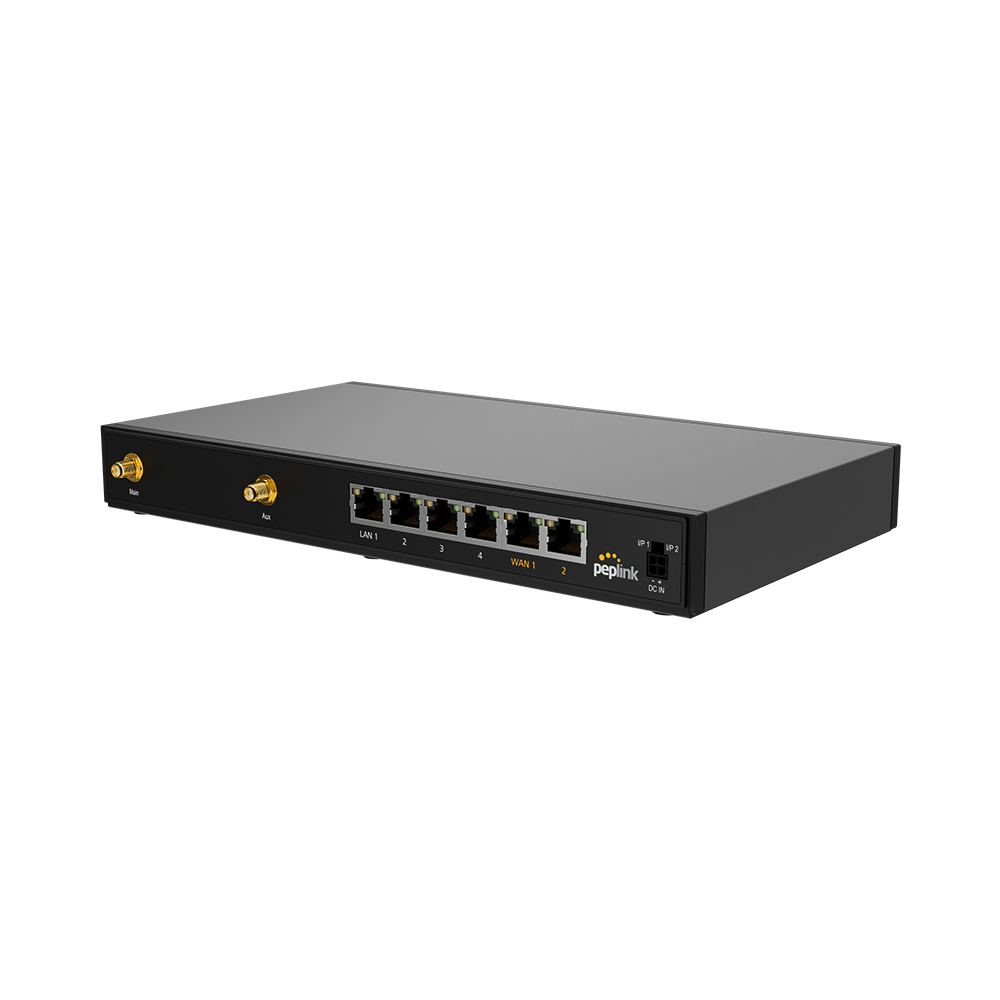 Peplink B One Plus – Router Dual WAN Wi-Fi 6 tích hợp LTE, SpeedFusion tối ưu cho SMB & remote office