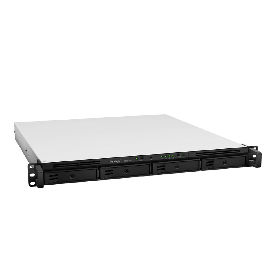 Synology RackStation RS1619xs+ | NAS 1U 4-Bay, CPU Intel Xeon D, Khe cắm M.2 NVMe