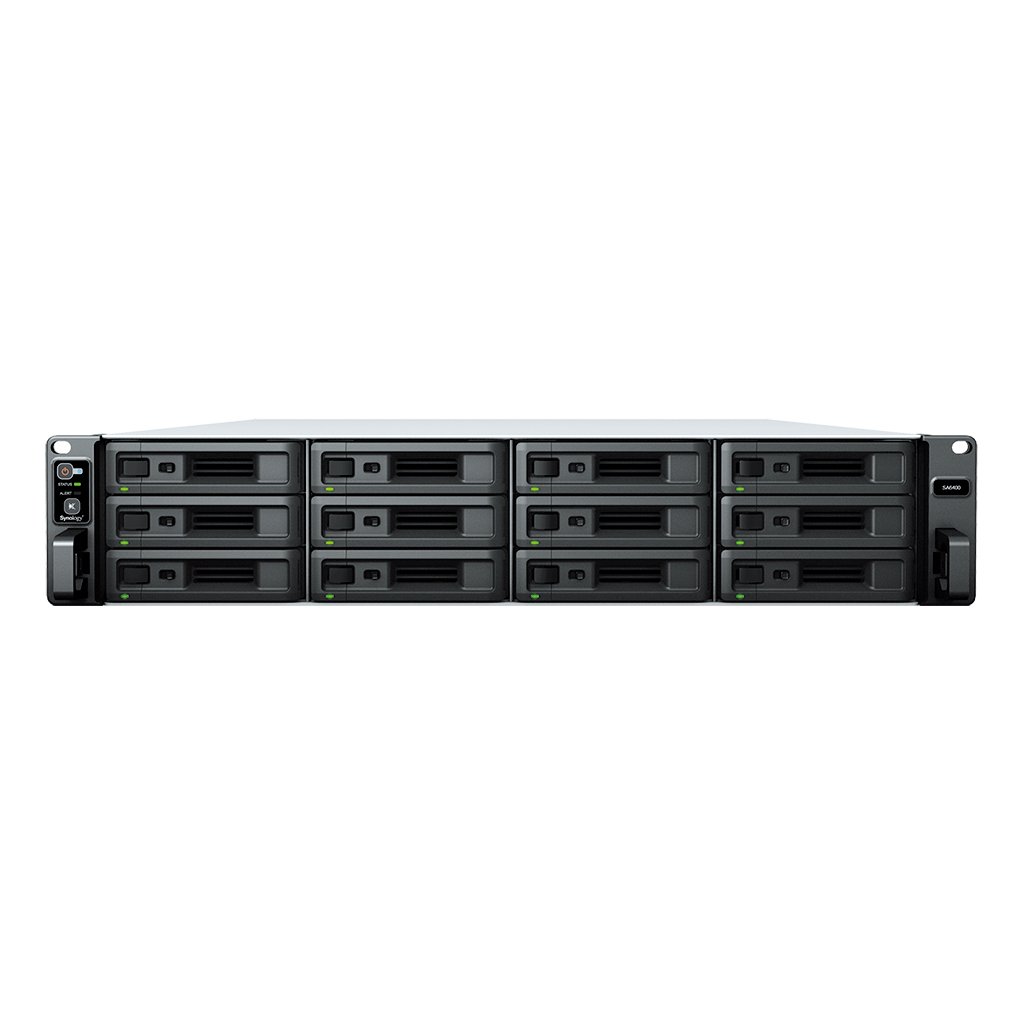 Synology SA6400 | NAS 2U 12-Bay, CPU AMD EPYC, Mở rộng 108-Bay