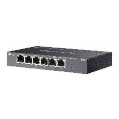 TP-Link DS106P | Switch 6 Port Fast Ethernet PoE+ 67W Truyền Xa 250m, Ưu Tiên Cổng, Tự Phục Hồi PoE, Cắm Là Chạy
