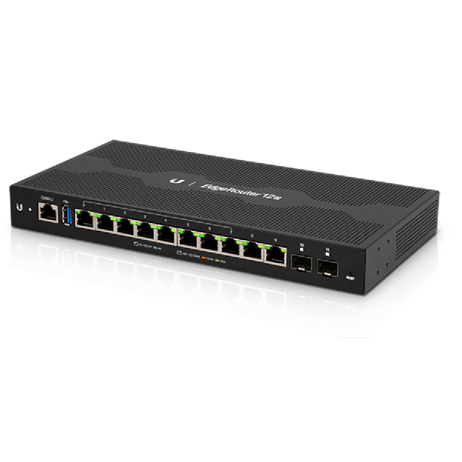 EdgeRouter 12P (ER-12P) - Router Gigabit 12 cổng, hỗ trợ PoE toàn diện