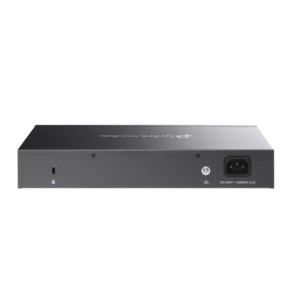 TP-Link SG3210 | Switch 8 Port Gigabit L2+ Quản Lý Cao Cấp Omada, VLAN, QoS, Static Routing, Thiết Kế Kim Loại Không Quạt Êm Ái