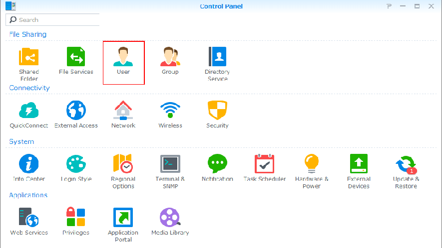 Hướng dẫn tạo User và Group trên NAS Synology