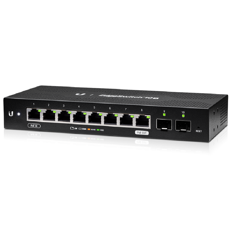 EdgeRouter 10X (ER-10X) - Router Gigabit 10 cổng, hiệu năng vượt trội