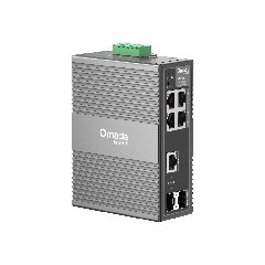 TP-Link IES206G | Switch Công Nghiệp 6 Port Gigabit Quản Lý Cloud Omada, Hoạt Động -40~75°C, Vỏ Nhôm IP40