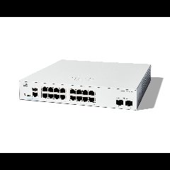 Cisco Catalyst C1200-16T-2G - Switch Gigabit 16 cổng + 2 uplink SFP, fanless, hiệu năng ổn định cho doanh nghiệp tầm trung