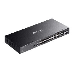 TP-Link SG5428XF | Switch Quang L3 Lite 28 Port SFP Uplink 10G Stackable Quản Lý Omada, Dual PSU, VLAN, OSPF, ERPS