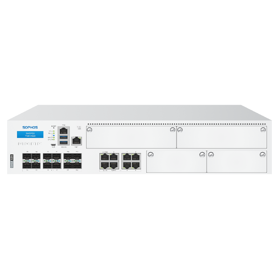 Tường Lửa Sophos XGS 6500: Hiệu suất hàng đầu với Throughput 120 Gbps và 4 khe cắm mở rộng